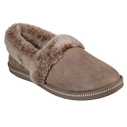 Skechers 32777 Cozy Campfire - Team Toasty Dark Taupe Womens Slippers