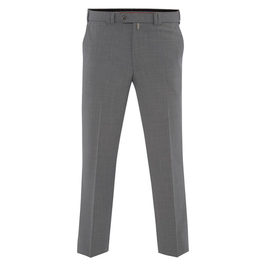 Meyer 344 06 Roma Light Grey Fine Tropical Wool Trousers