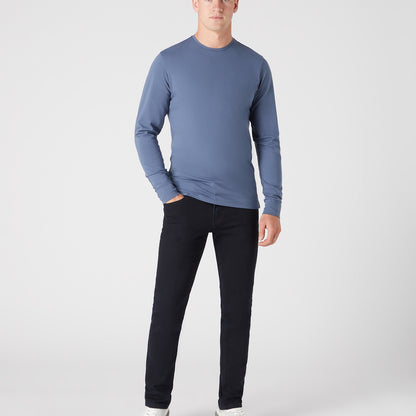 Remus Uomo 53120 25 Air Force Blue Long Sleeve T-Shirt