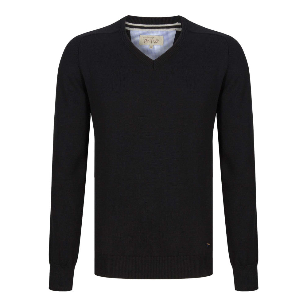 Drifter 55599 00 Black V-Neck Sweater