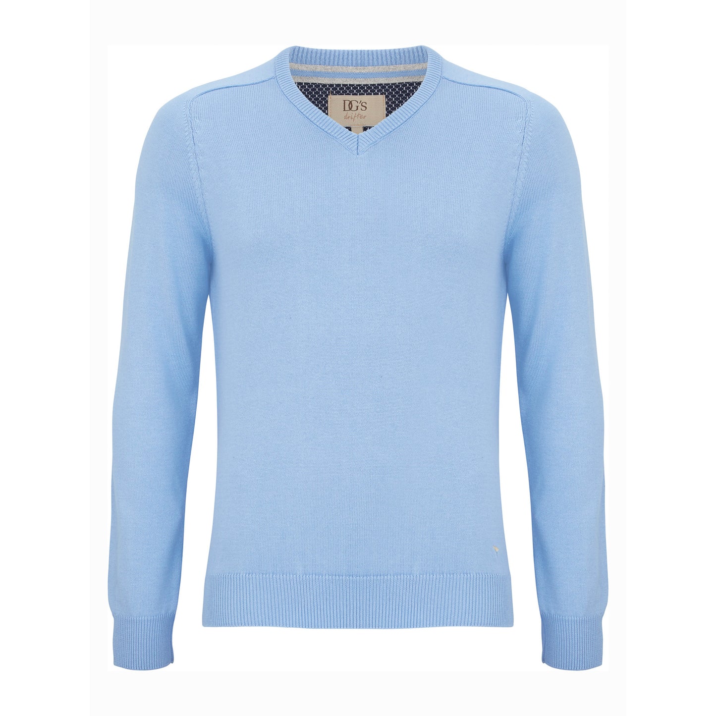 Drifter 55599 21 Light Blue V-Neck Sweater