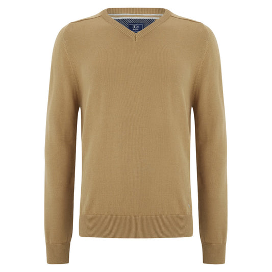 Drifter 55599 42 Sand V-Neck Sweater