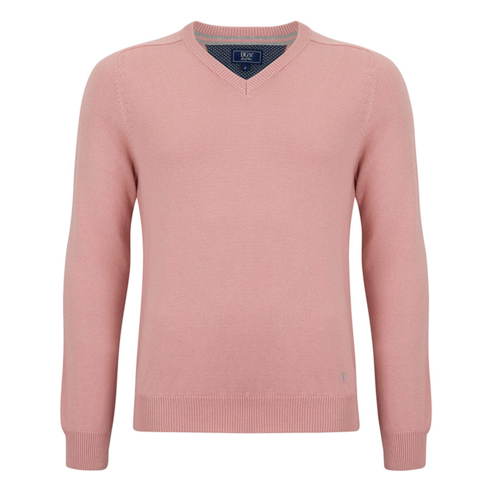 Drifter 55599 62 Light Pink V-Neck Sweater