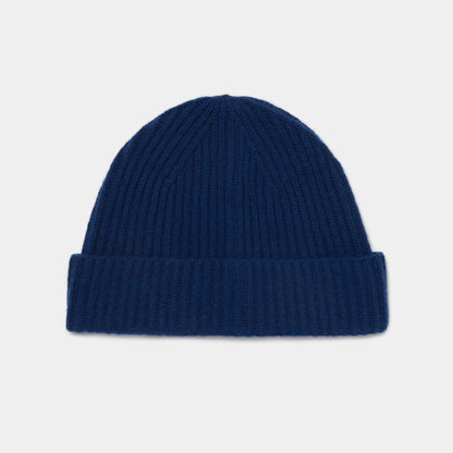 Remus Uomo 58581 24 Royal Blue Knitted Beanie Hat