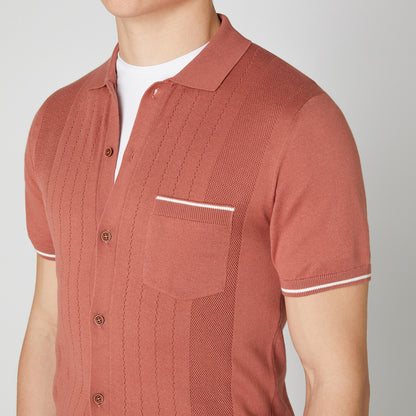 Remus Uomo 58659 58 Terracotta SS Button Through - SS Button Through