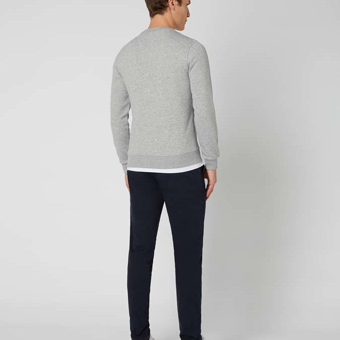 Remus Uomo 58760 03 Light Grey Crew Neck Sweatshirt