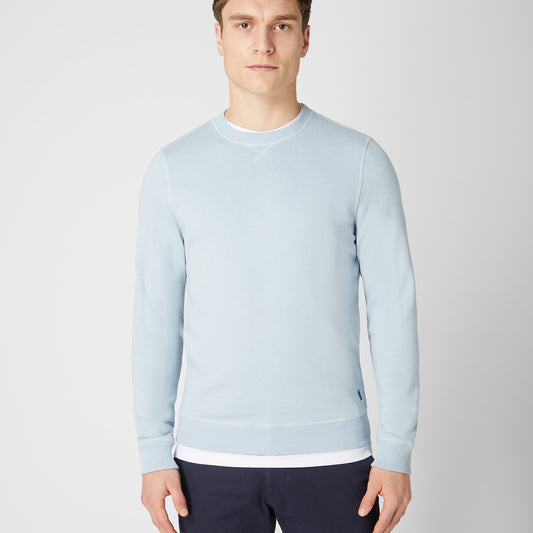 Remus Uomo 58760 23 Blue Crew Neck Sweatshirt