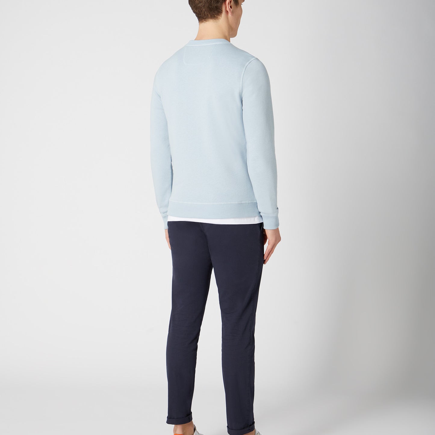 Remus Uomo 58760 23 Blue Crew Neck Sweatshirt