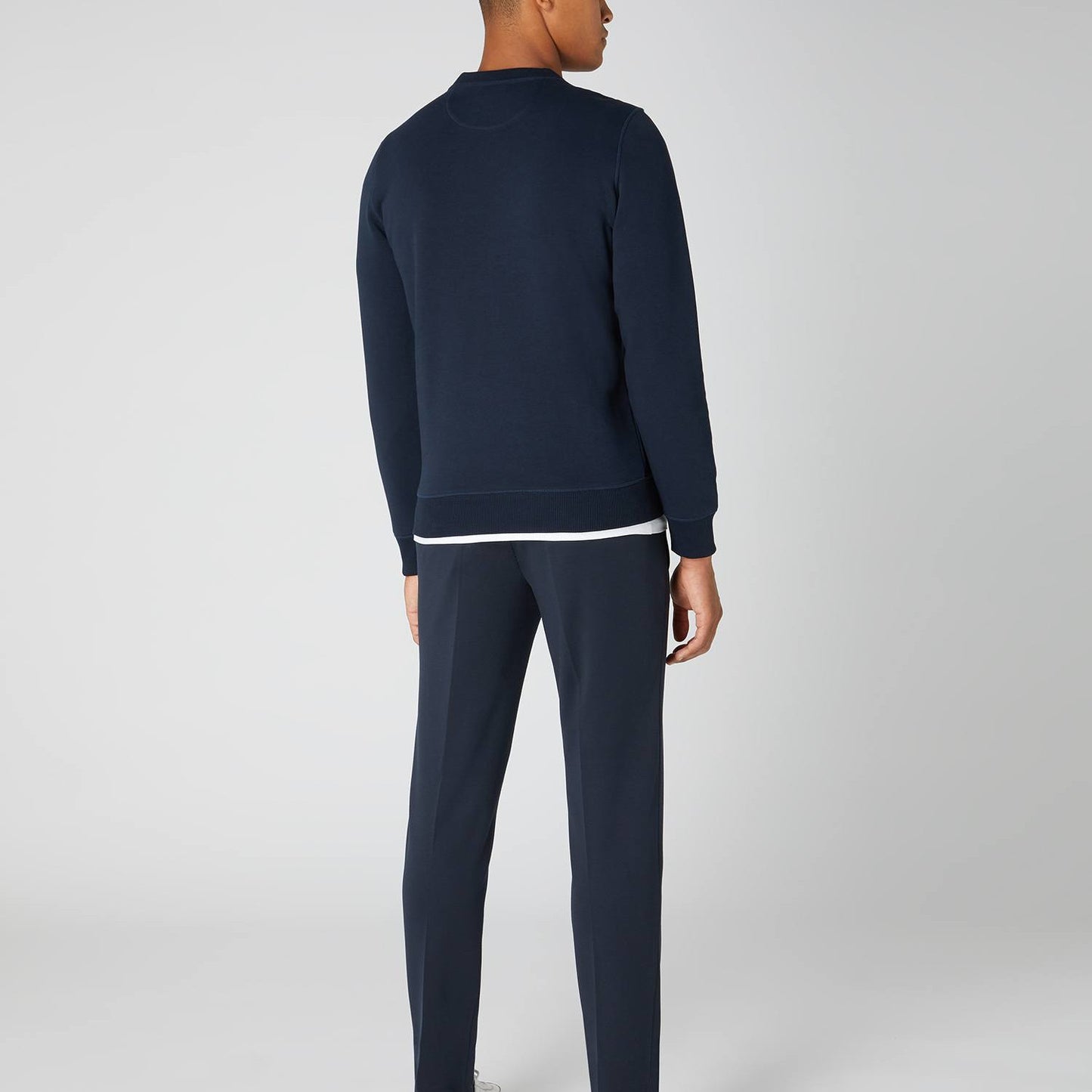 Remus Uomo 58760 78 Navy Crew Neck Sweatshirt