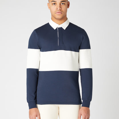 Remus Uomo 58788 78 Navy Rugby Shirt