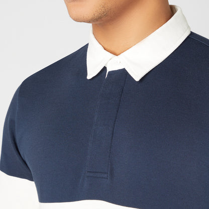 Remus Uomo 58788 78 Navy Rugby Shirt