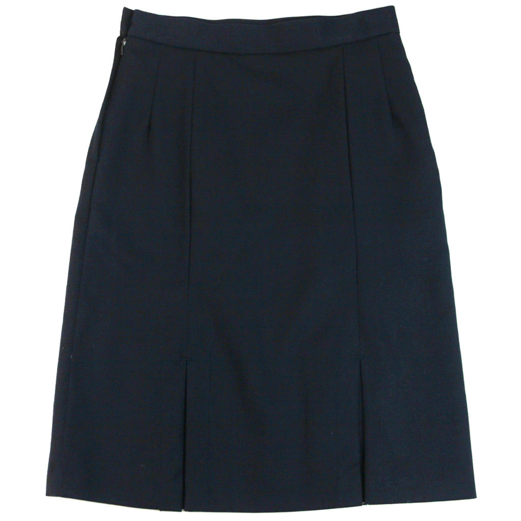 1880 Club 93932 Navy Kickpleat Skirt