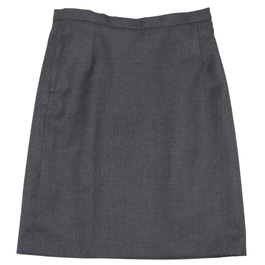 Wallace Grey A-Line Two Panel Skirt