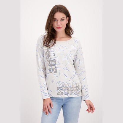 Monari 407598 188 Nude Pattern Pullover