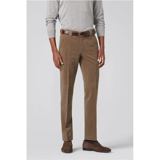 Meyer 390 33 Beige Wool Cord Trousers