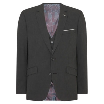 Remus Uomo 11770 08 Charcoal Tapered Suit Jacket