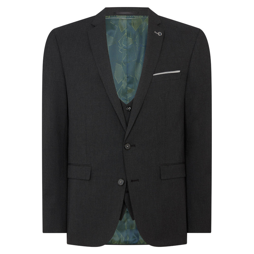Remus Uomo 11880 08 Charcoal Slim Suit Jacket