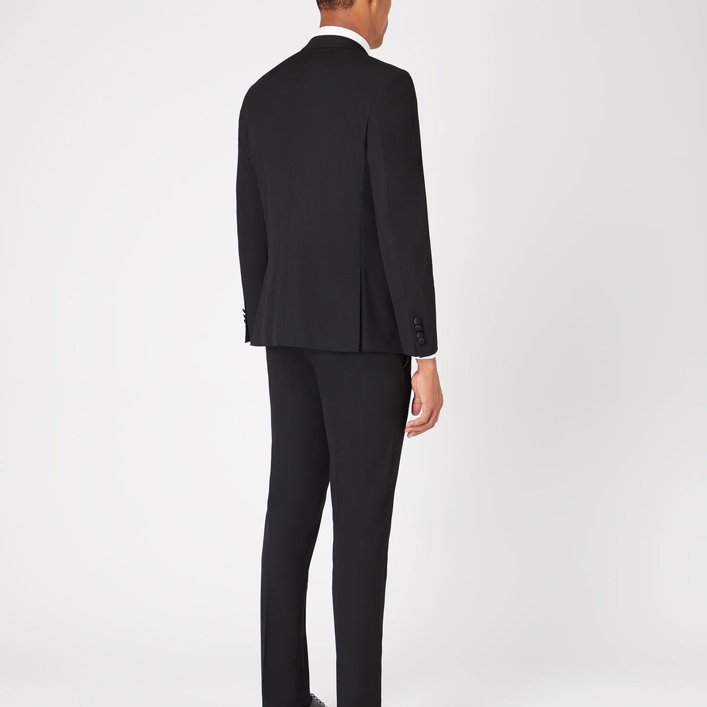Remus Uomo 12163 00 Black Tapered Dinner Suit Jacket