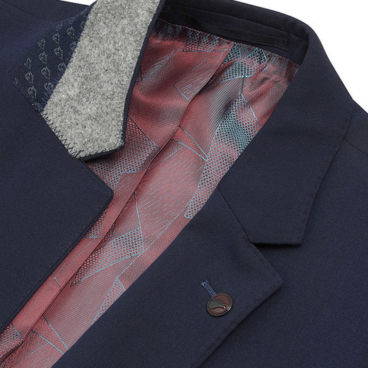 Remus Uomo 11770 78 Navy Tapered Suit Jacket