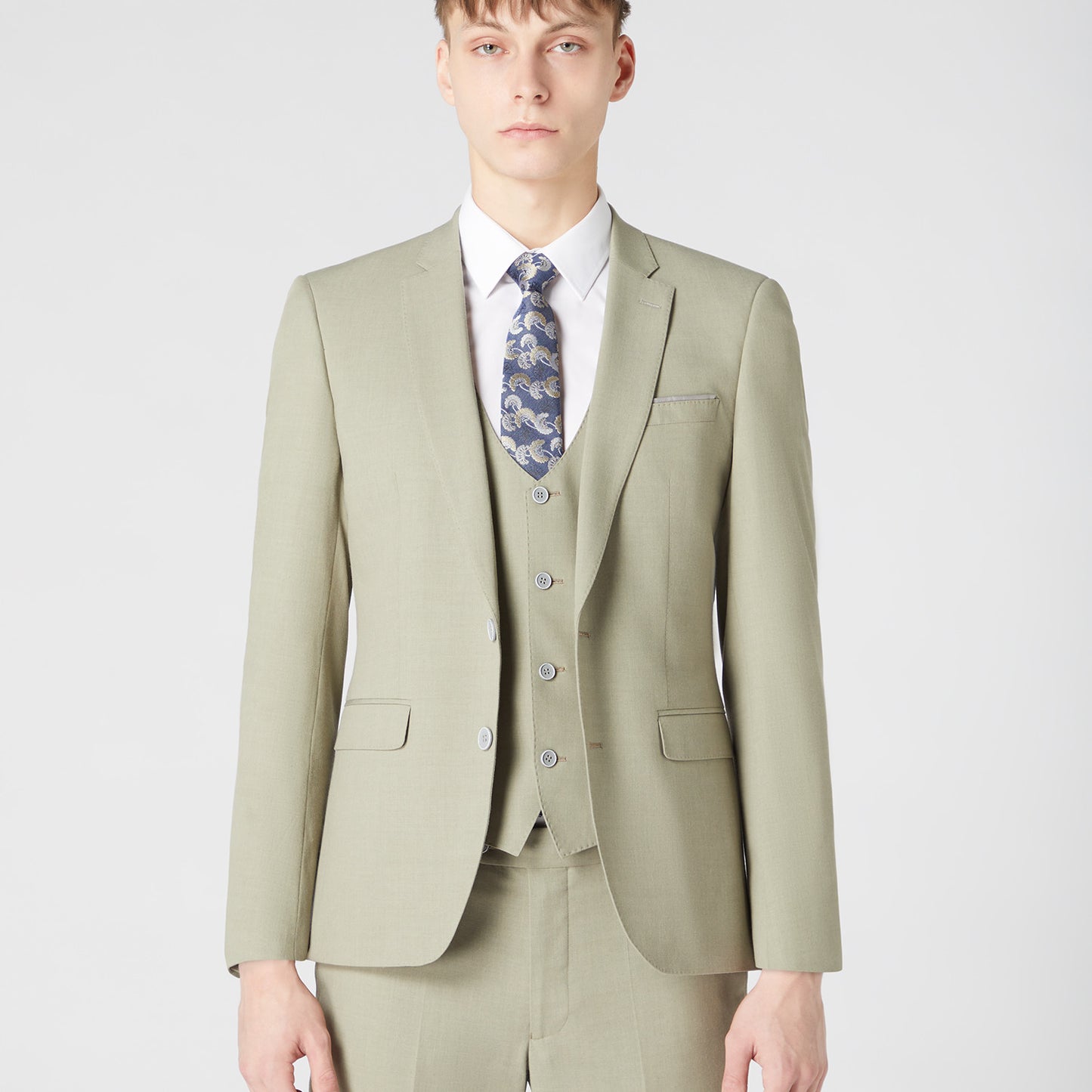 Remus Uomo 32208 35 Olive X-Slim Suit