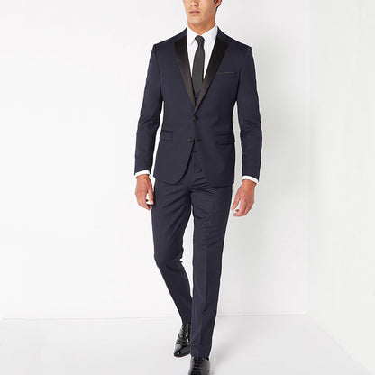 Remus Uomo 40755 79A Navy Slim Tuxedo Suit Jacket