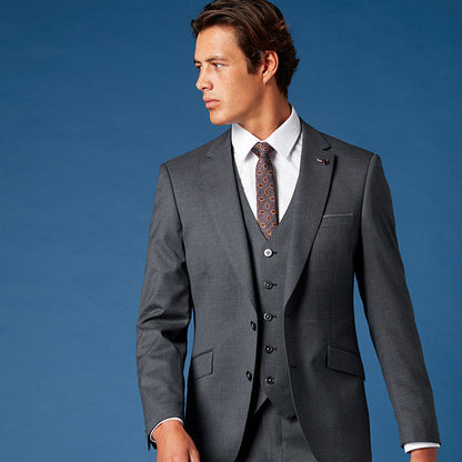 Remus Uomo 41185 08 Charcoal Tapered Suit Jacket