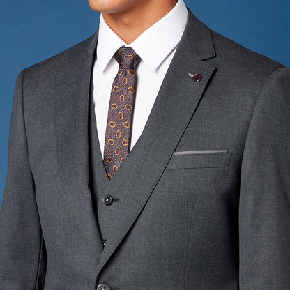 Remus Uomo 41185 08 Charcoal Tapered Suit Jacket