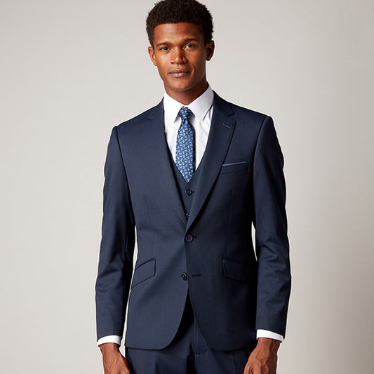 Remus Uomo 41185 78 Navy Tapered Suit Jacket