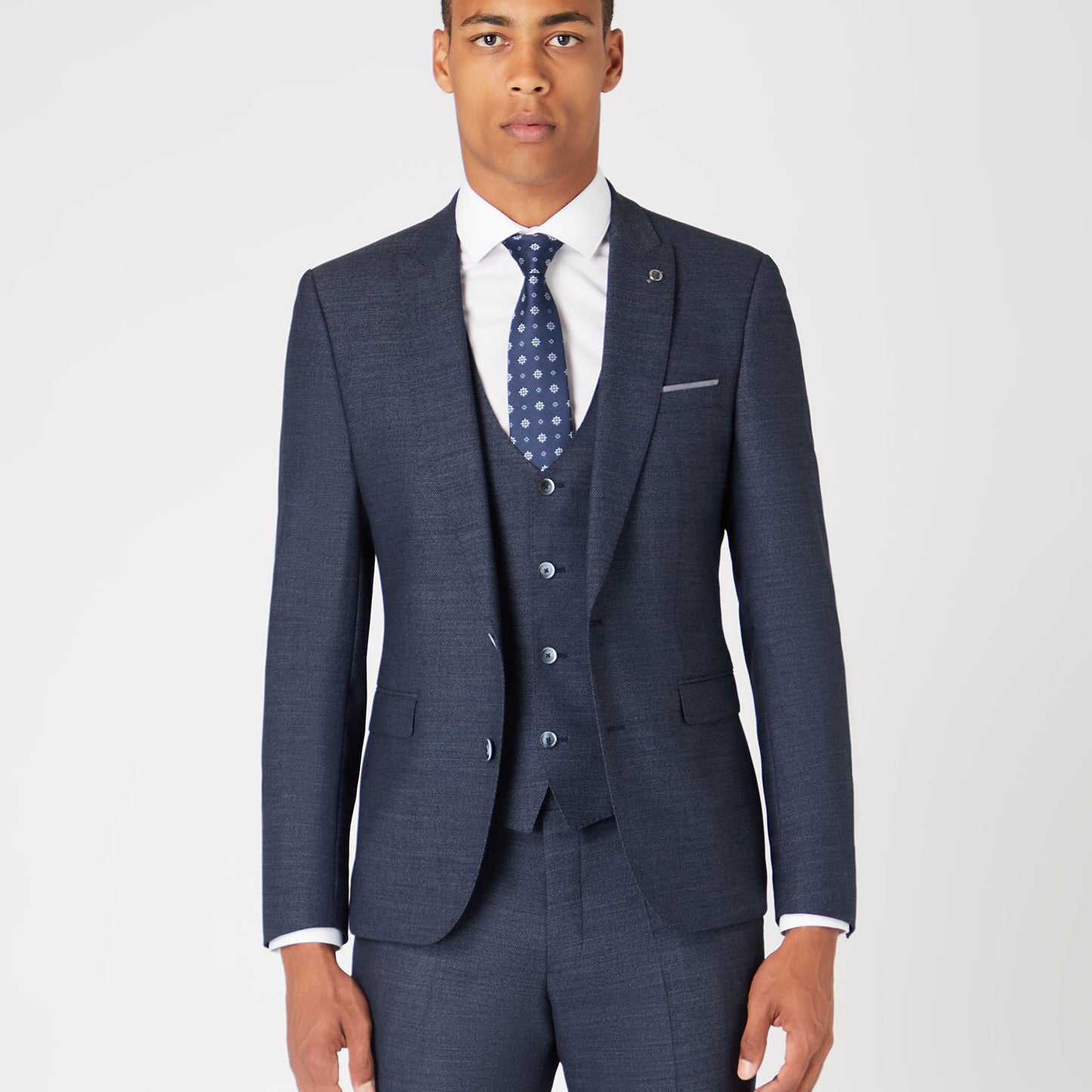 Remus Uomo 42029 28 Blue Tapered Suit Jacket