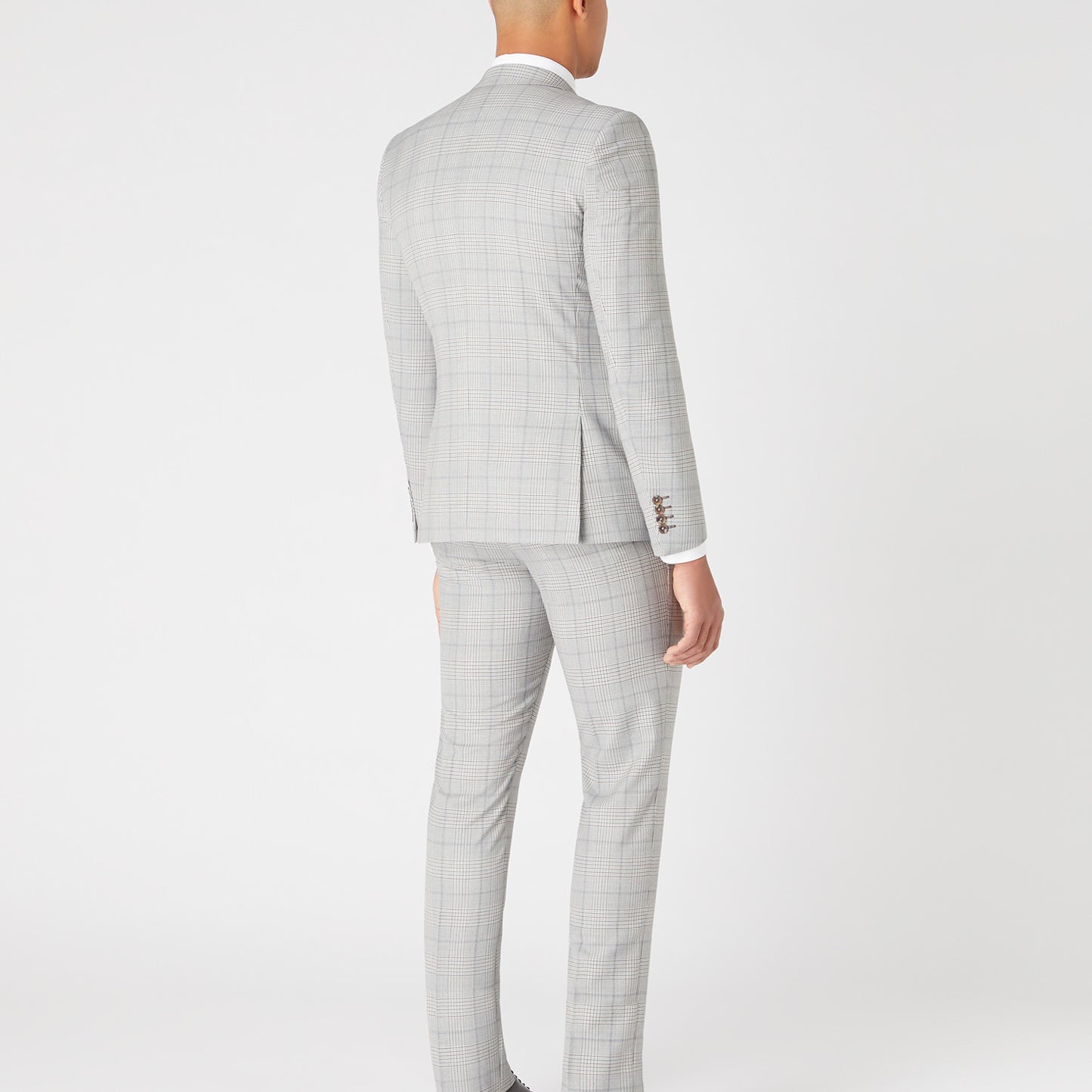 Remus Uomo 42035 04 Grey Tapered Suit Jacket