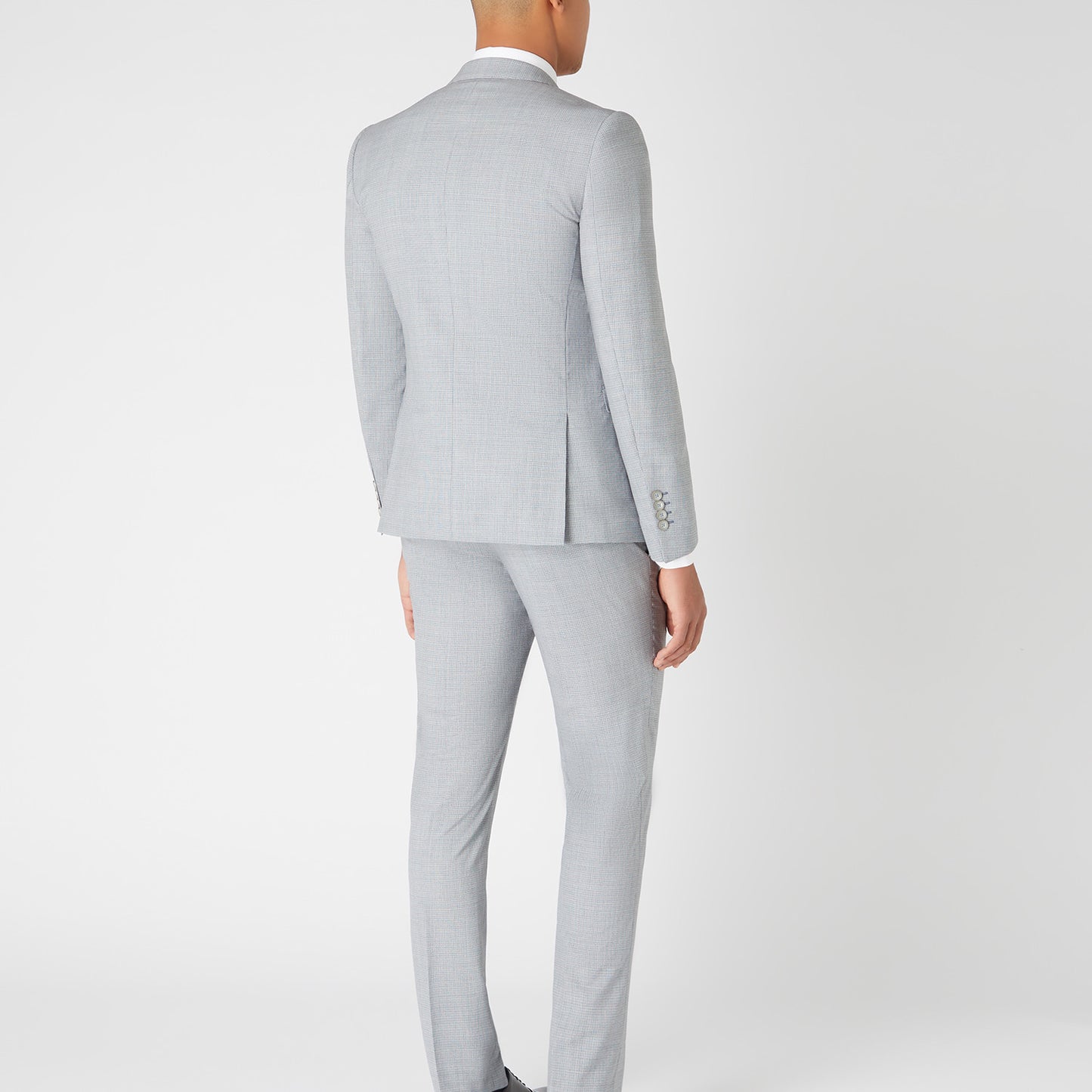 Remus Uomo 42038 03 Light Grey Slim Suit Jacket