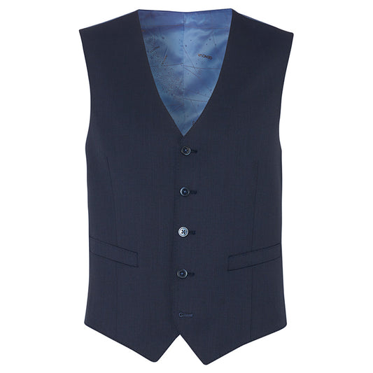 Remus Uomo 51184 78 Navy Slim Suit Waistcoat
