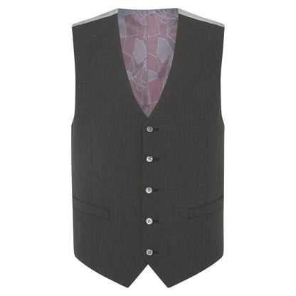 Remus Uomo 51880 08 Charcoal Slim Waistcoat