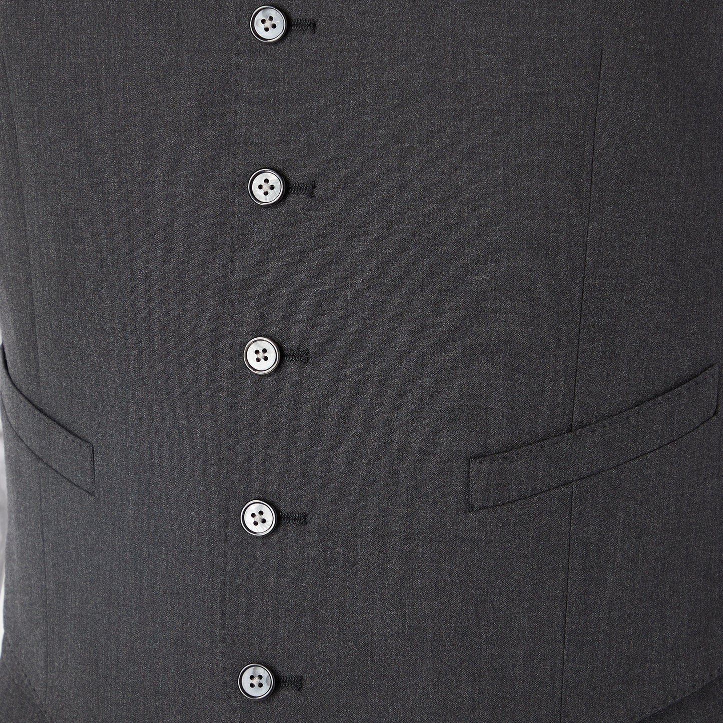 Remus Uomo 51880 08 Charcoal Slim Waistcoat