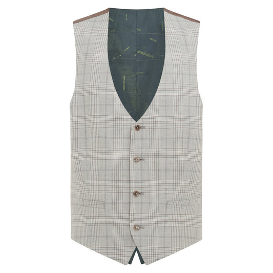 Remus Uomo 52034 04 Grey X-Slim Suit Waistcoat