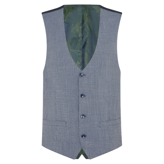 Remus Uomo 52191 26 Light Blue X-Slim Waistcoat