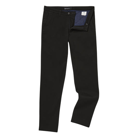 Remus Uomo 60128 00 Black Slim Leg Cotton Stretch Chino