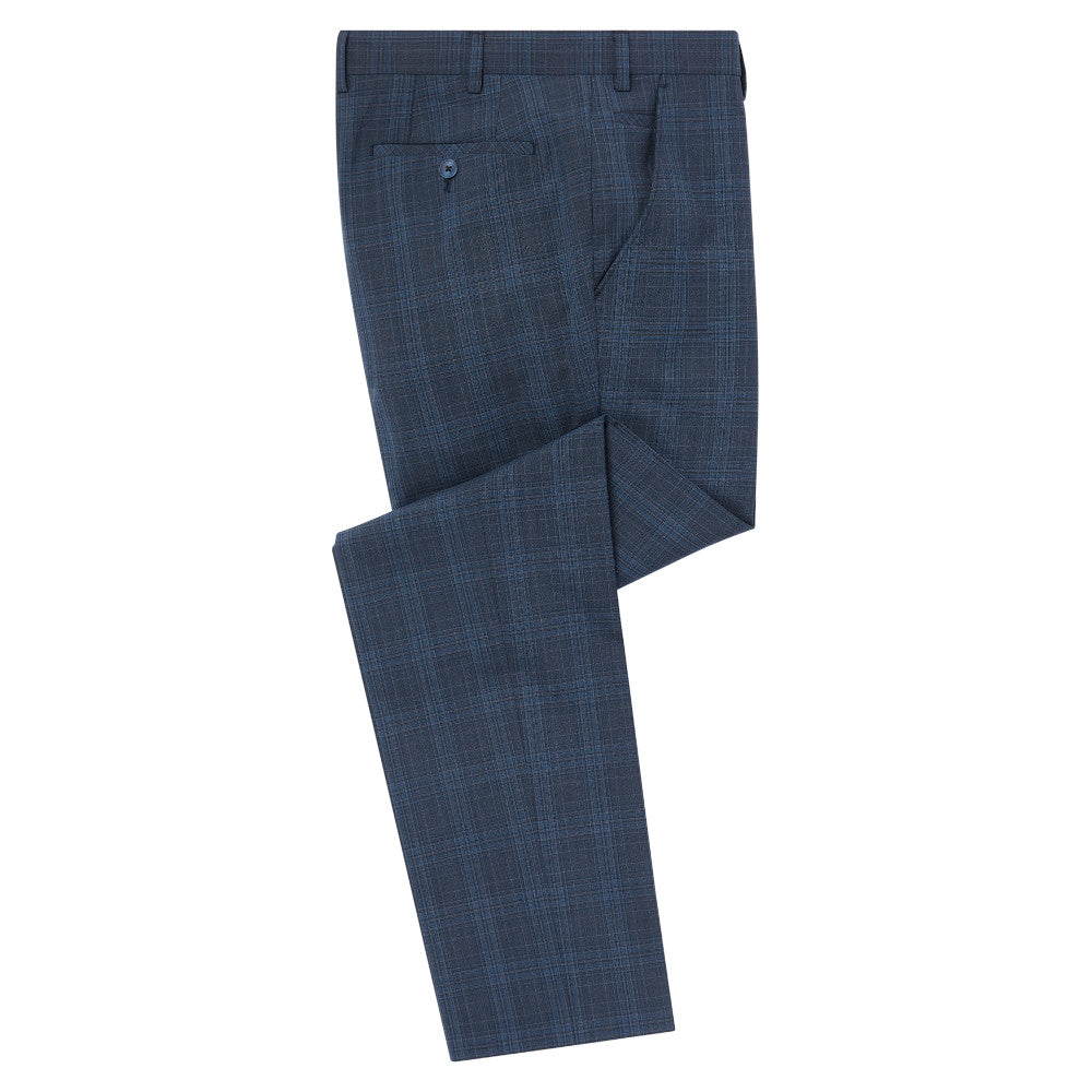 Remus Uomo 72033 27 Dark Blue Tapered Suit Trouser