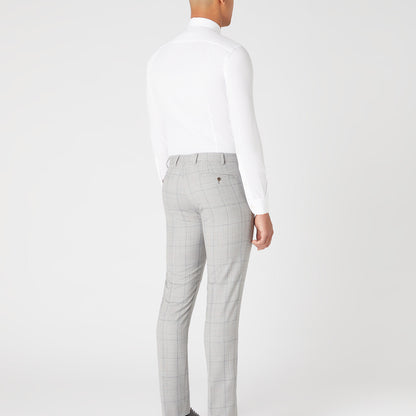 Remus Uomo 72035 04 Grey Tapered Suit Trouser