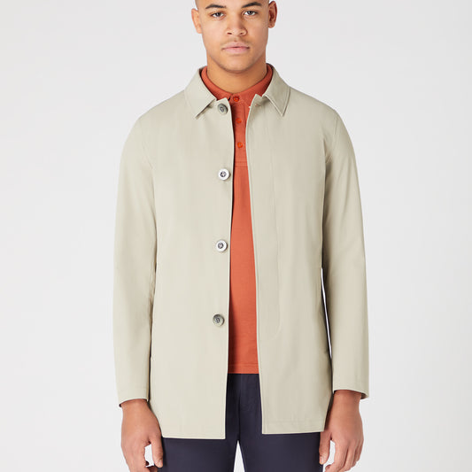 Remus Uomo 80447 93 Oatmeal Remi Rain Coat