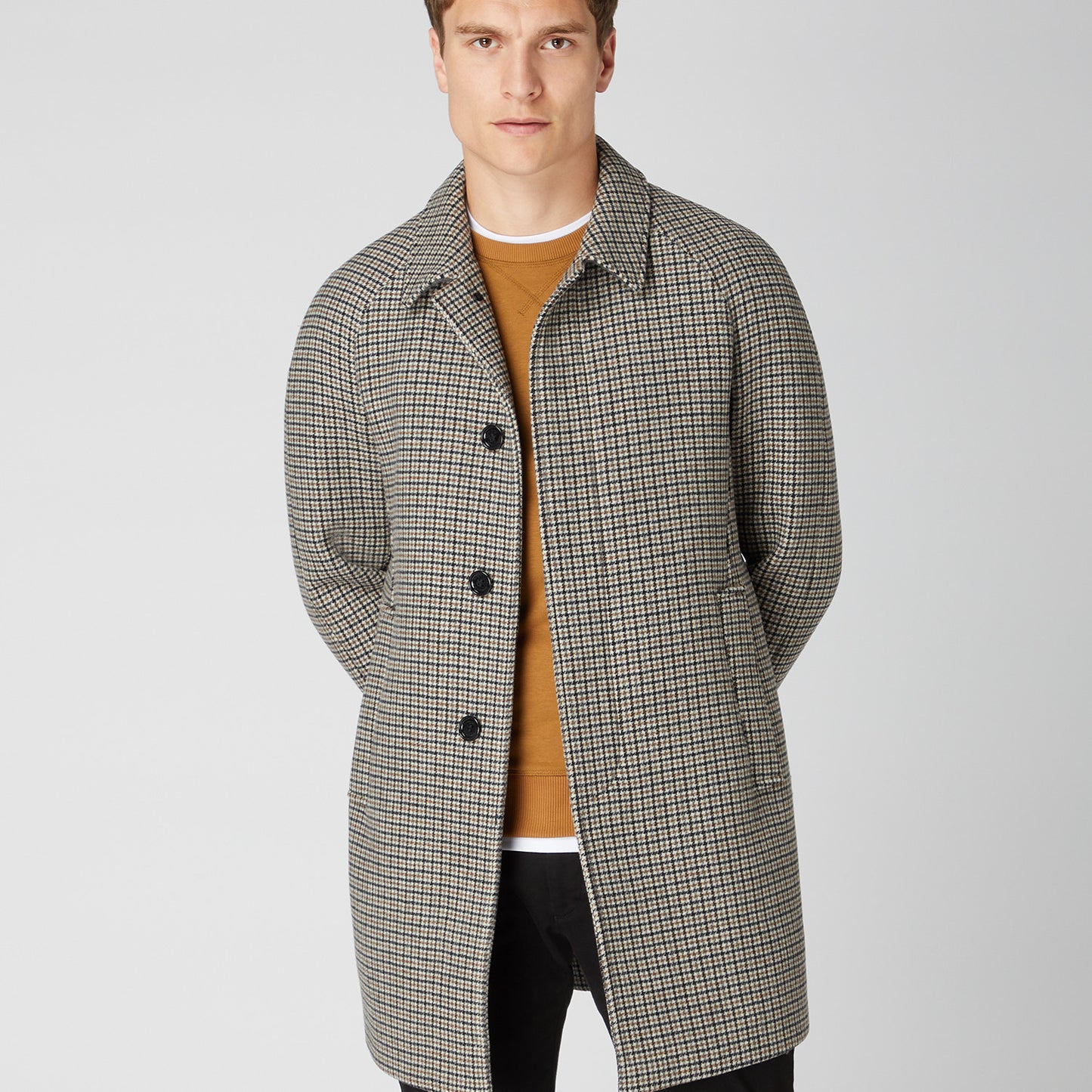 Remus Uomo 90377 58 Multi Overcoat