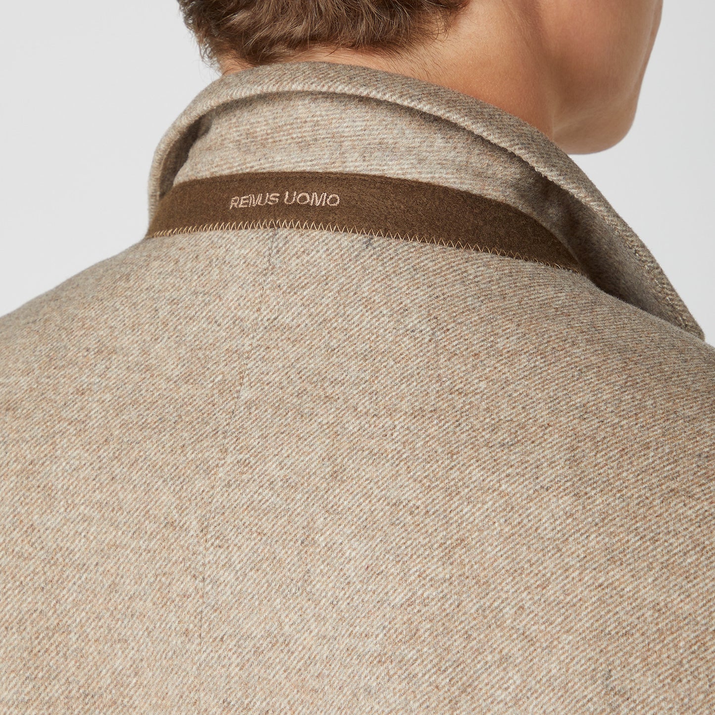 Remus Uomo 90379 96 Beige Overcoat