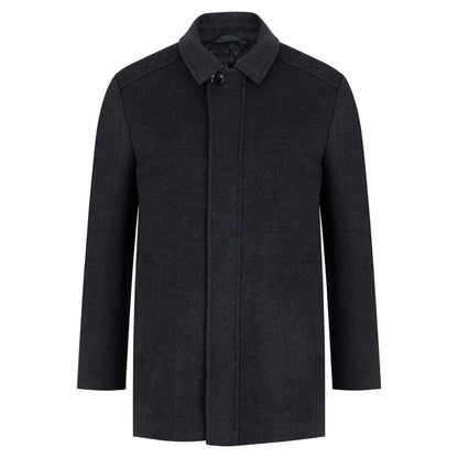 Daniel Grahame 90426 09 Charcoal Brogan Overcoat