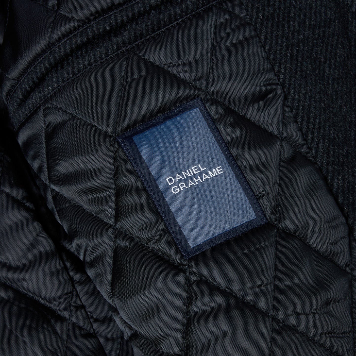 Daniel Grahame 90426 09 Charcoal Brogan Overcoat
