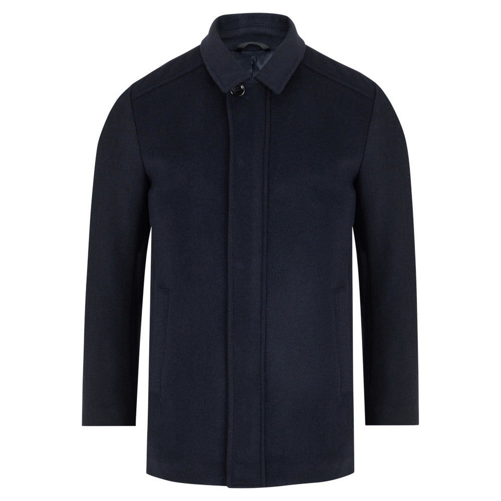Daniel Grahame 90426 79 Navy Brogan Overcoat