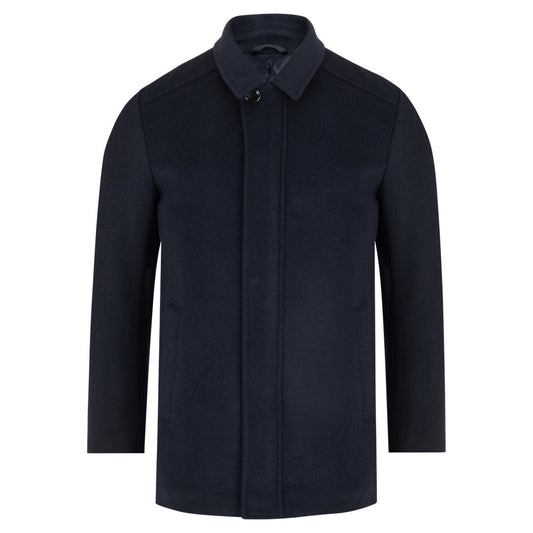 Daniel Grahame 90426 79 Navy Brogan Overcoat