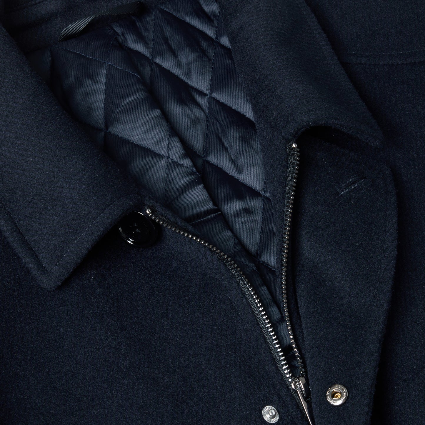 Daniel Grahame 90426 79 Navy Brogan Overcoat