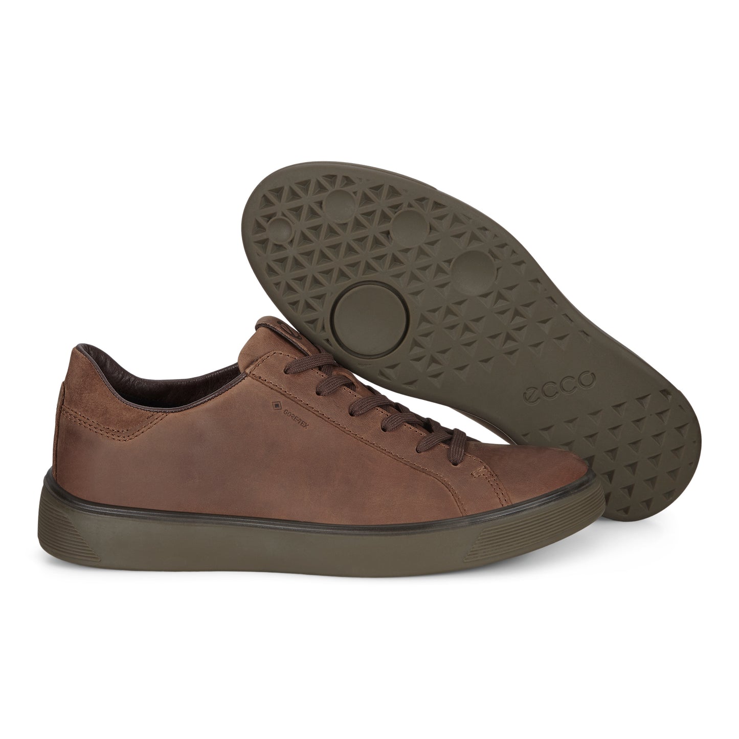 Ecco 504574-55778 Street Tray Brown Casual Shoes