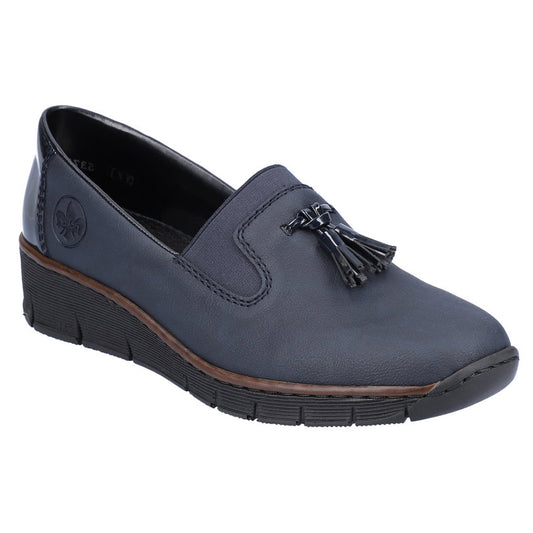 Rieker 53751-14 Navy Casual Shoes
