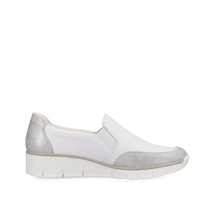 Rieker 53796-80 White Casual Shoes